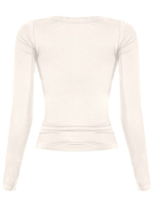 EV Basic Scoop Neck (Cream)