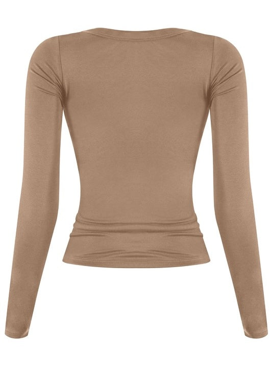 EV Basic Scoop Neck (Mocha)
