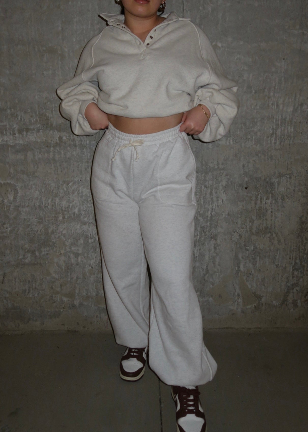 Cloud Wide Leg Jogger Pants