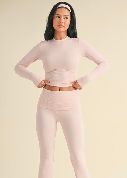 Kimmy Basic Long Sleeve (Baby Pink)