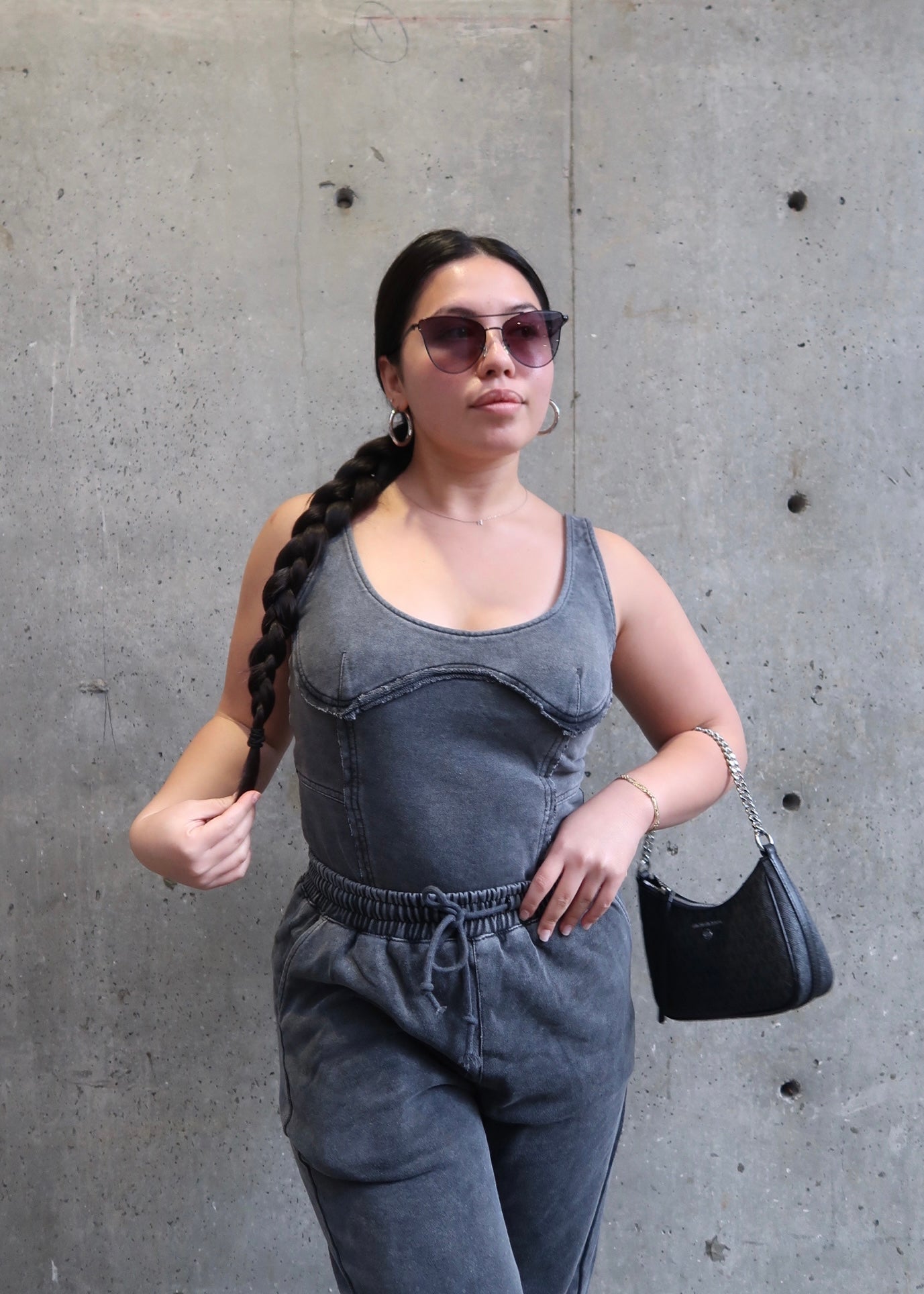 Off Duty Tank Bodysuit (Vintage Wash)
