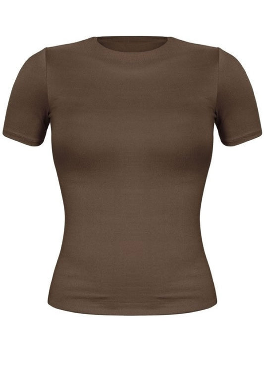 EV Basic Short Sleeve (Brown)