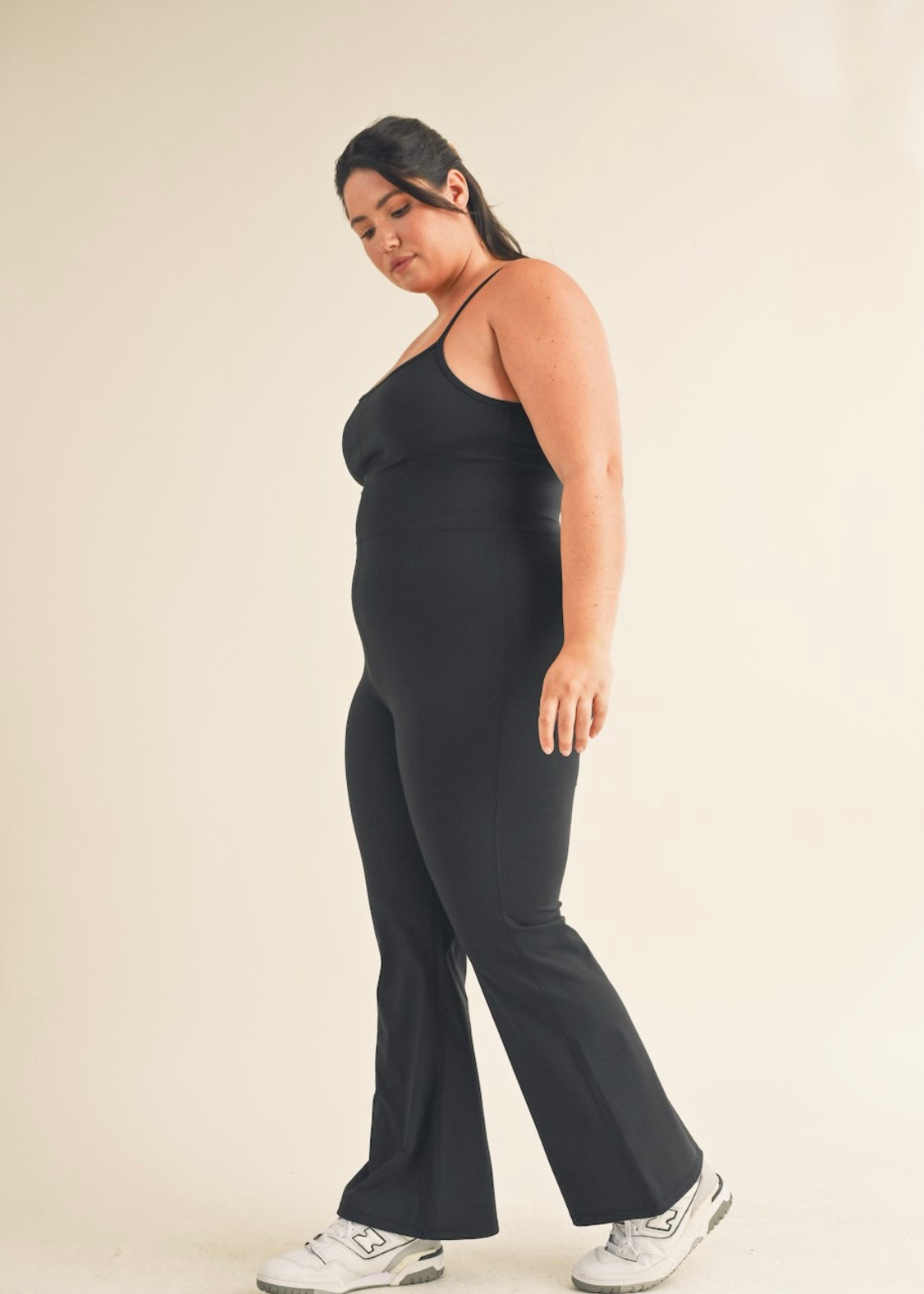 LeAnn Flare Jumpsuit (Black)