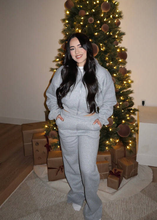 Never Jet Lagged Sweatpants (Gray)