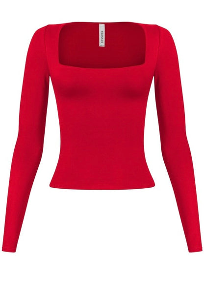 EV Basic SQ Long Sleeve (Red)