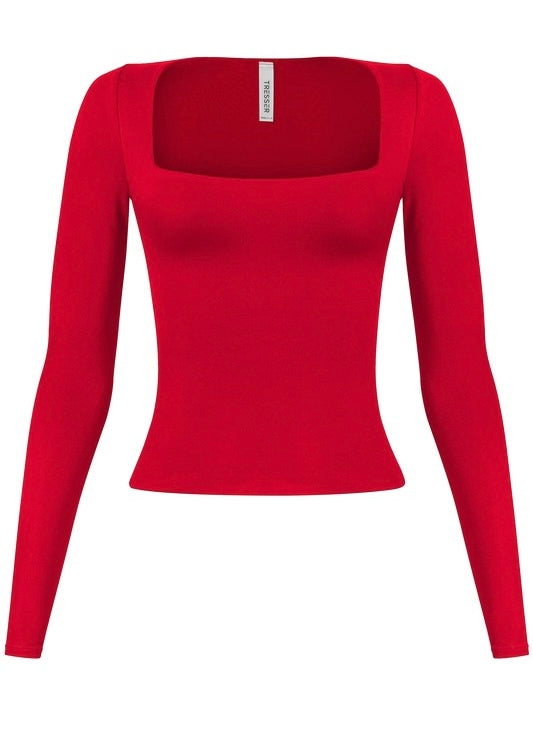 EV Basic SQ Long Sleeve (Red)